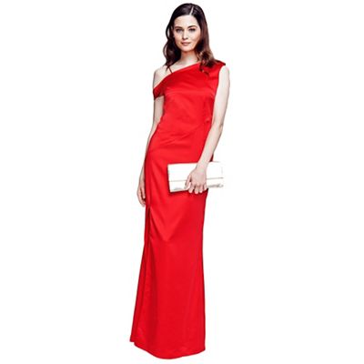 HotSquash Red long evening dress